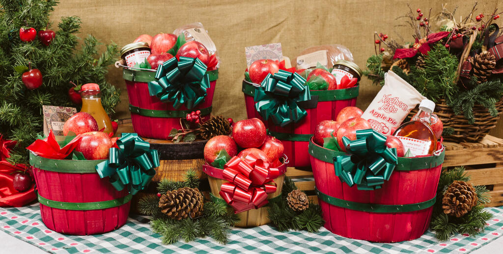Gift Baskets Pine Tree Apple Orchard | Christmas Birthday Anniversary